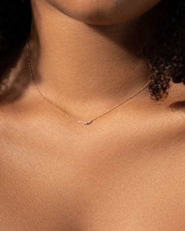 Floating Water Lily Diamond Necklace – diamondaupair
