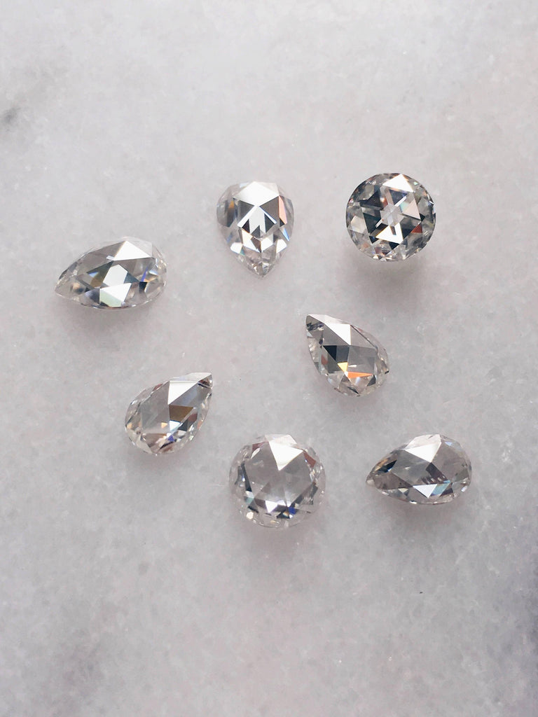 Pear Rose - Zen Moissanite
