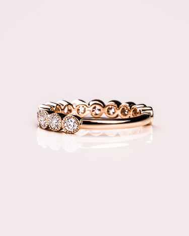 Iris - Round - Zen Moissanite