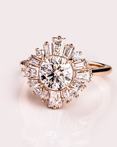 Poppy - Round - Zen Moissanite