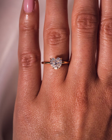 Randi - Heart - Zen Moissanite