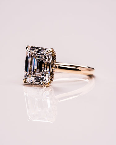 Ready to ship - Jasmine - Emerald - Zen Moissanite
