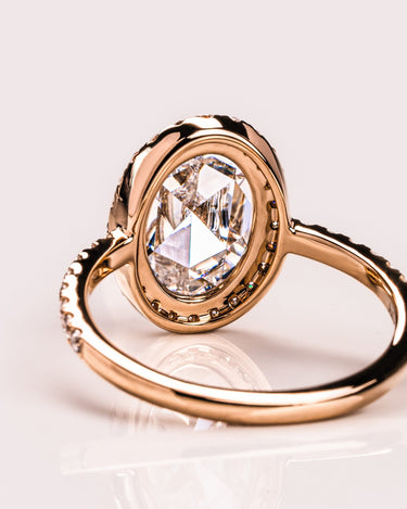 Rosalie - Rose Oval - Zen Moissanite