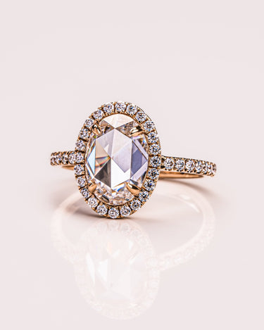 Rosalie - Rose Oval - Zen Moissanite